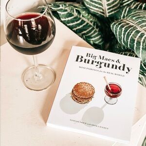 Big Macs & Burgundy Wine Pairings Book | Vanessa Price | Food Humor Gift